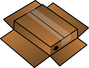 212 cardboard boxes clipart free | Public domain vectors