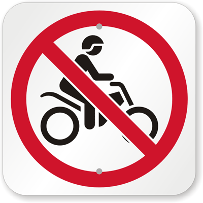 Prohibition Symbol Signs