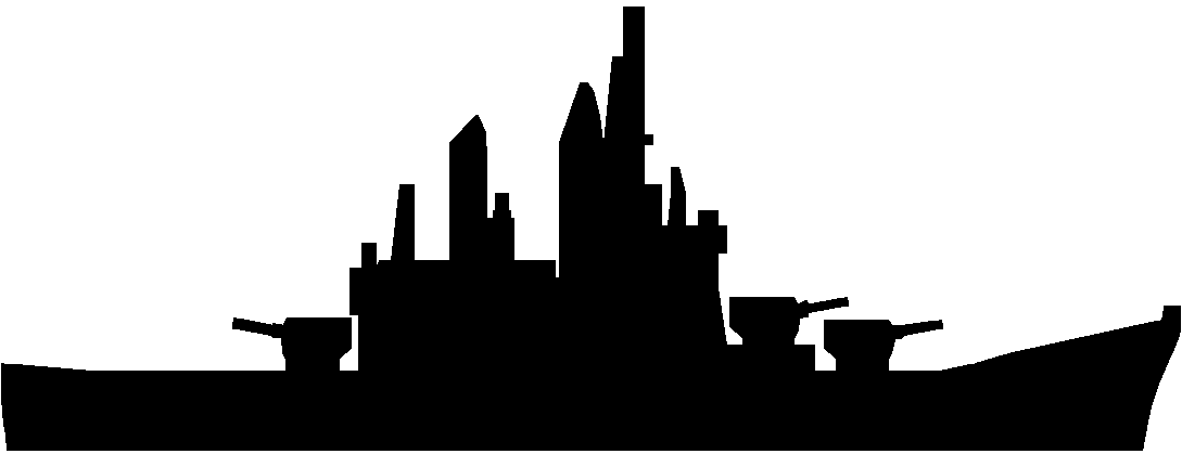 Navy ship silhouette clip art
