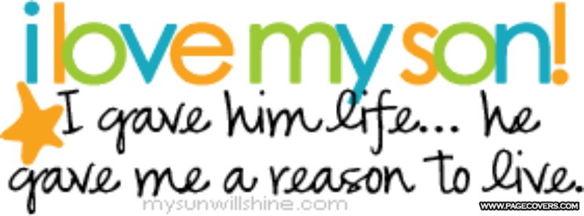I Love My Son Quotes. QuotesGram
