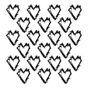 Crafter's Workshop Templates, 6x6 Grunge Hearts