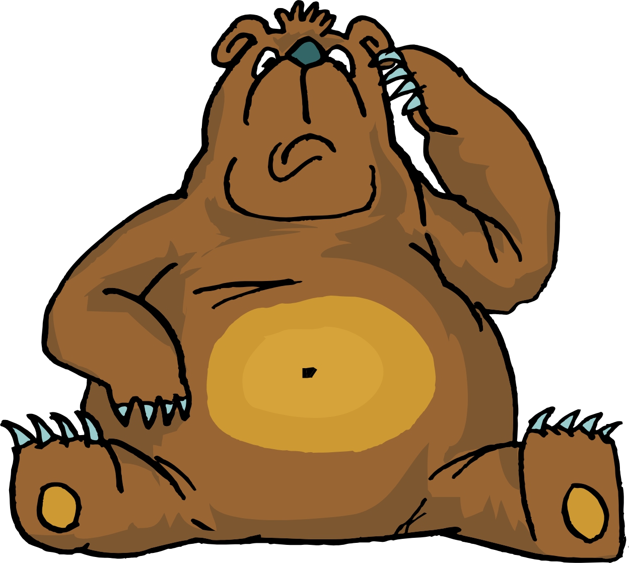 Bear In Cartoon - ClipArt Best