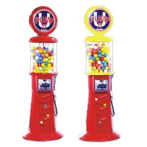 Zig Zag Gas Pump Gumball Machine