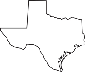 Texas Map Clip Art