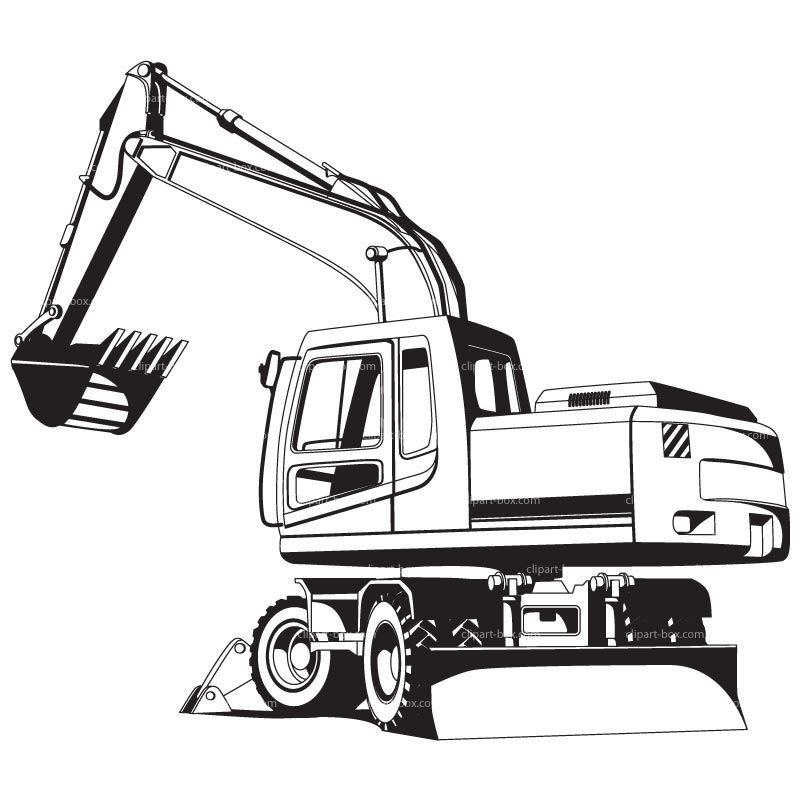 Clip Art Excavator Bucket Clipart