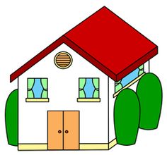 Cartoon, Vector free and House