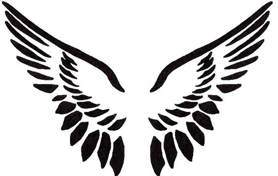 Angel wings clip art