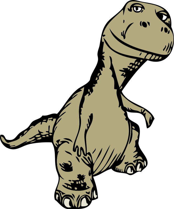 Free T-Rex Sketch Clip Art