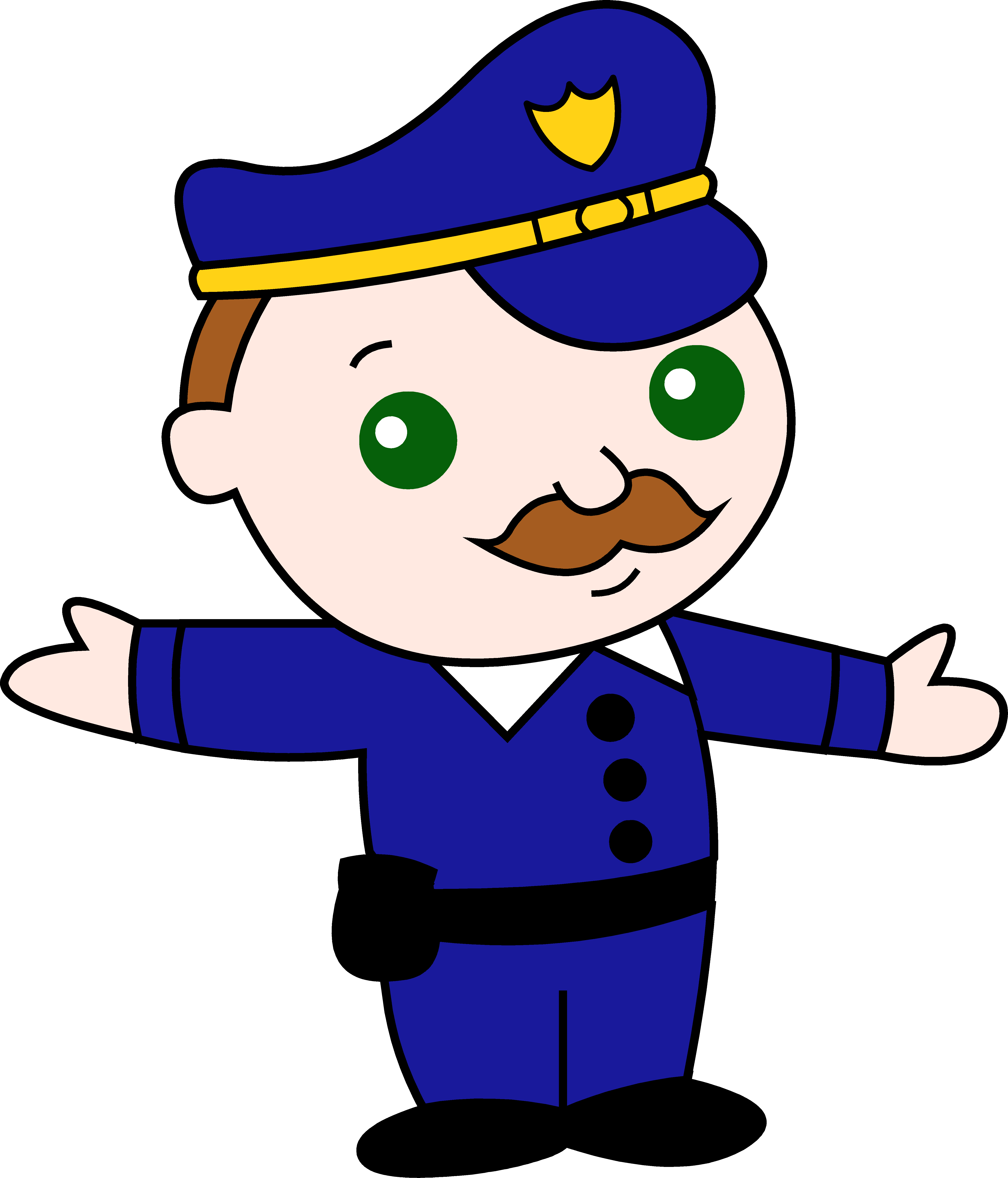 Police Officer Clip Art - Tumundografico