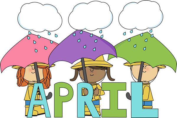 April Calendar Clipart