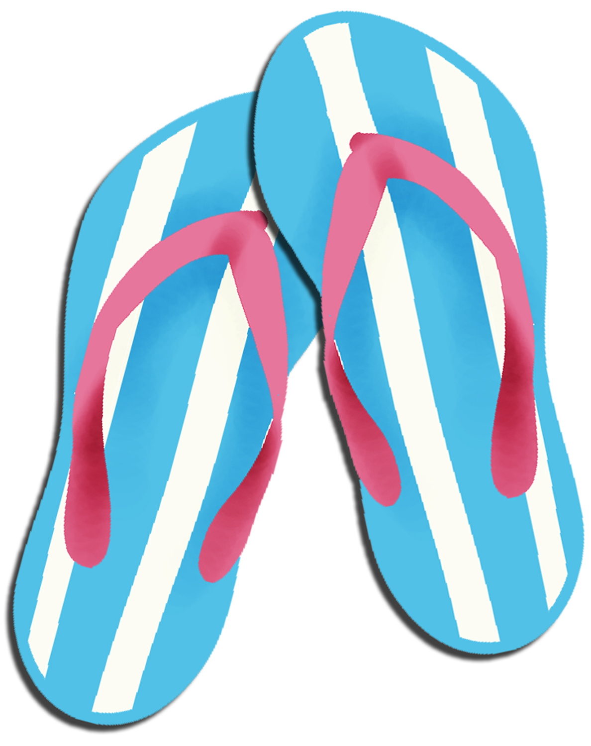 Clip art flip flops 4 flip flop clipart 6 2 clipartcow 2 - Clipartix