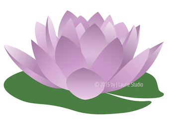 Lily pad clip art | Etsy