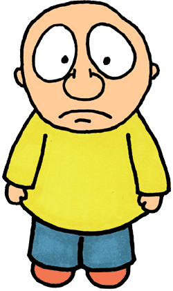 Sad Person Clipart - Tumundografico