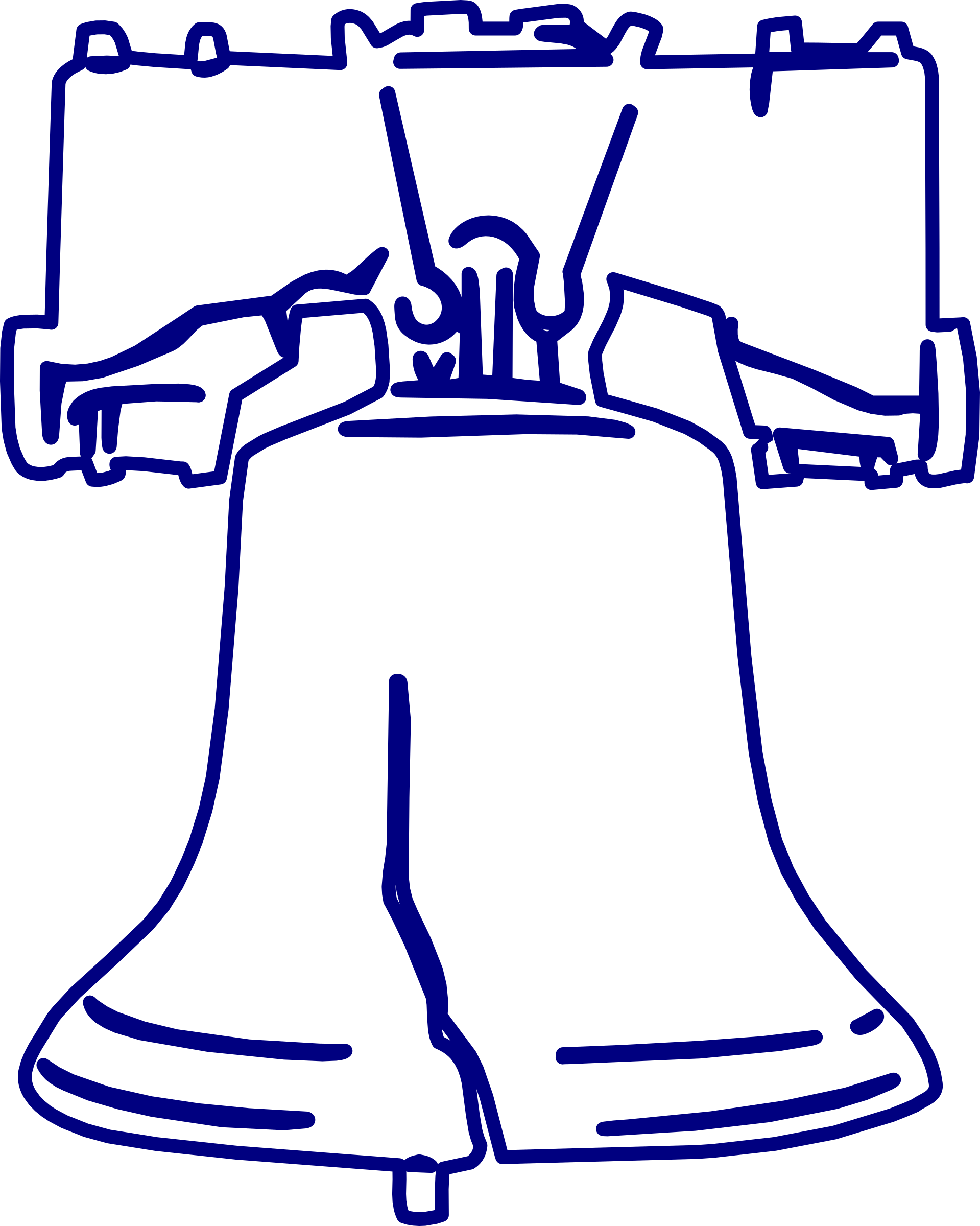 Clipart liberty bell