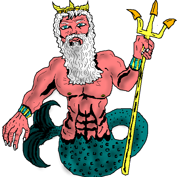 Poseidon Clipart