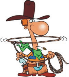 Funny Cowboy Clipart