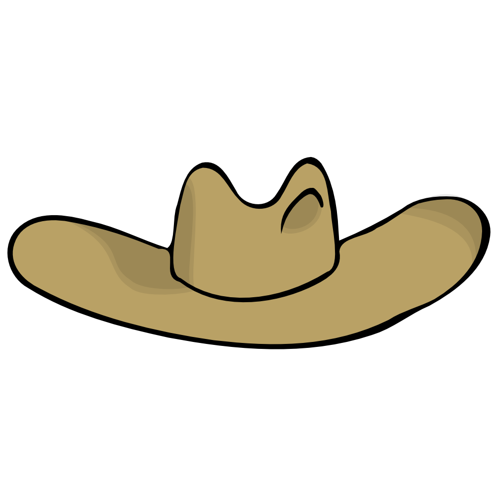 Cowboy Hat Clip Art - Free Clipart Images