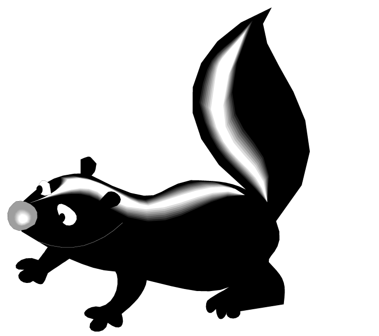 Skunk Clipart Free - Free Clipart Images