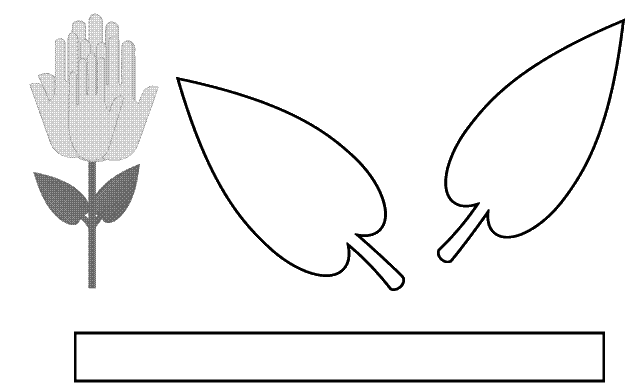 Flower Stem Template