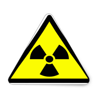Radioactive Symbol Stickers | Zazzle