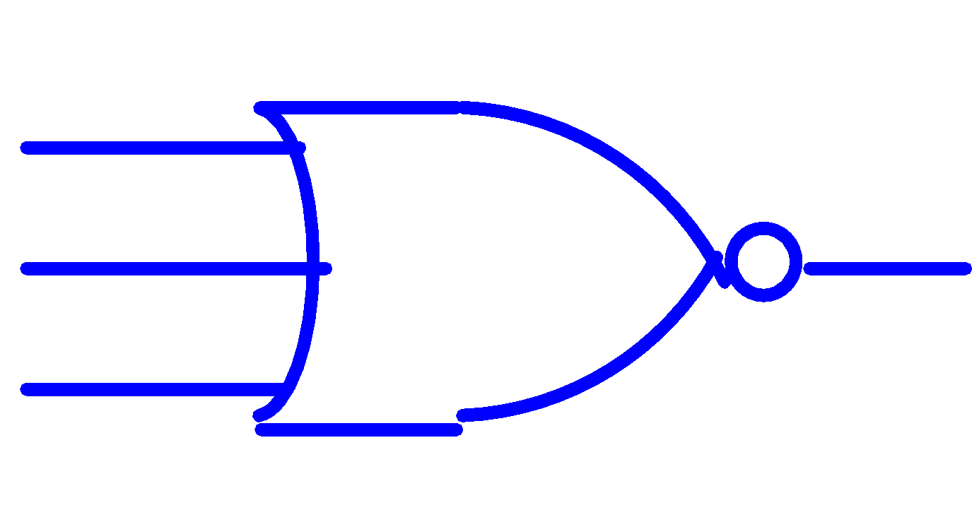 Component. symbol for nor gate: Lab Symbol For Nor Gate 6 Xor ...
