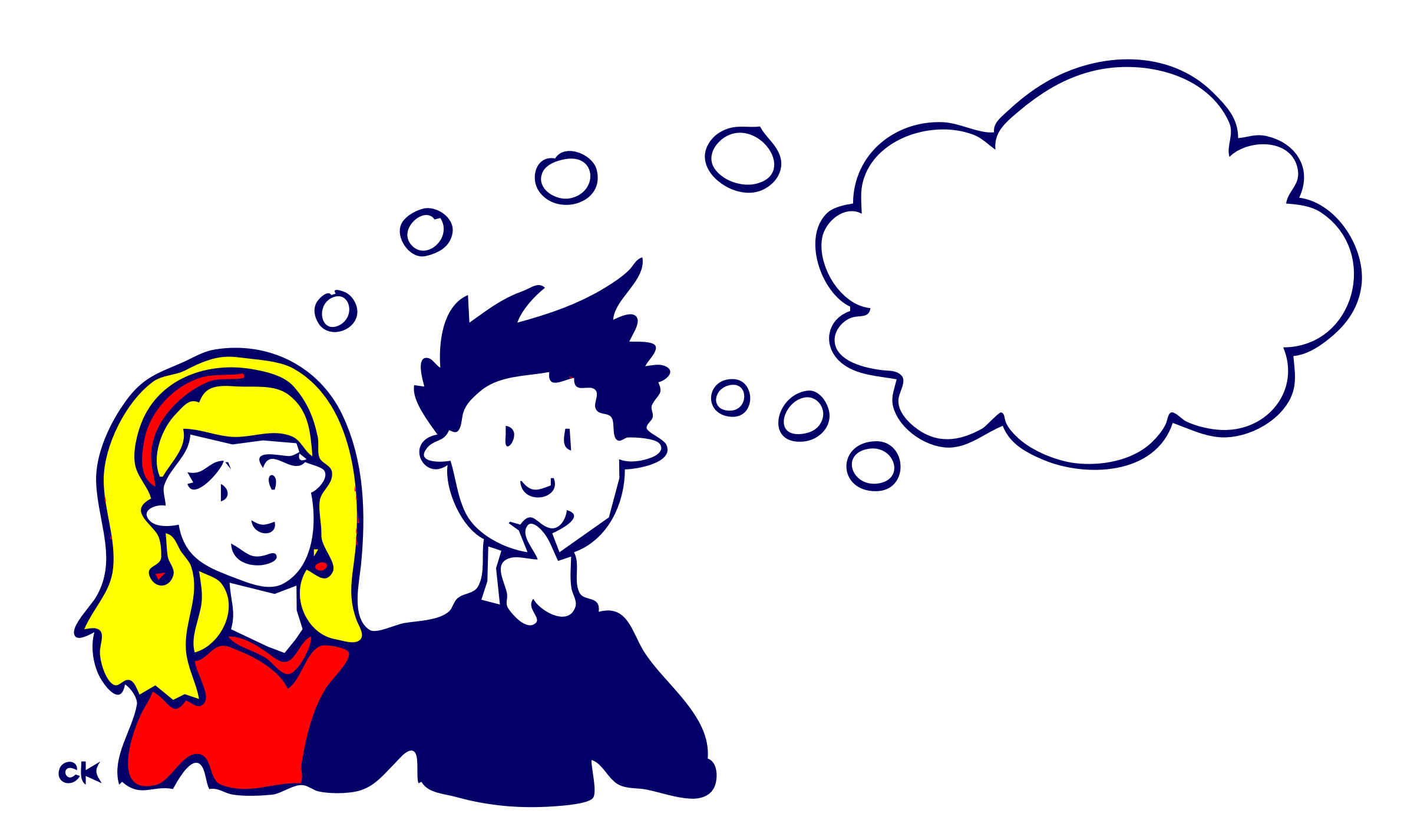 Clipart - thinking
