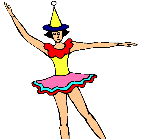 Dibujo De Una Trapecista - ClipArt Best