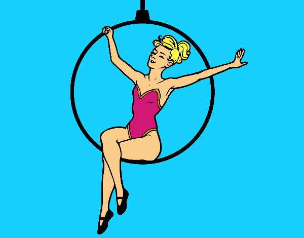 Dibujo de Mujer trapecista pintado por en Dibujos.net el dÃ­a 19-05 ...