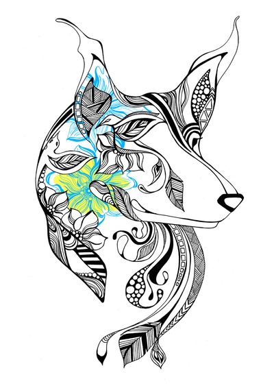 1000+ images about abstract animals | Cut paper ...
