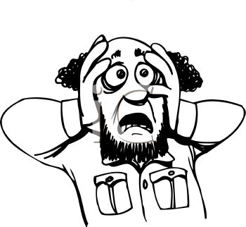 Fear Clipart