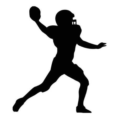 Football Player Silhouette