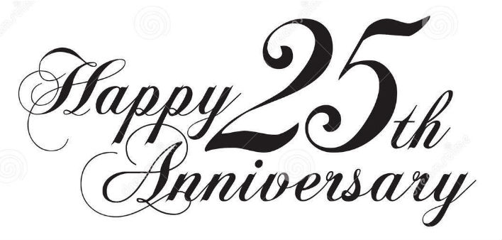 Happy Wedding Anniversary 25th - ClipArt Best