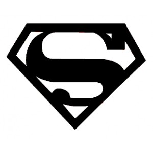 SUPERMAN LOGO CAR DECAL STICKER 1 - Pitty Decals