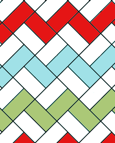 Père-Noël zigzag quilt tutorial part one: quilt top | Sewn Up by ...