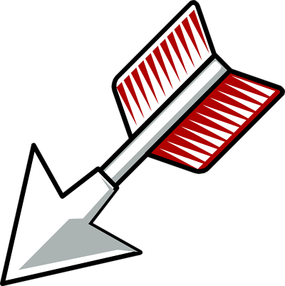 Free Stock Photos | Illustration Of A Red Feathered Arrow | # 2916 ...