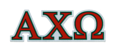 Alpha Chi Omega Reflective Vinyl Decal - ClipArt Best - ClipArt Best