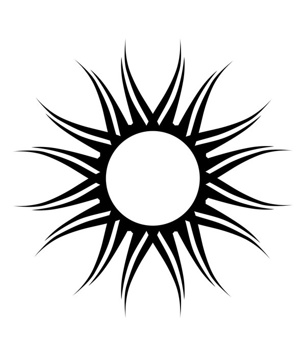 tribal sun