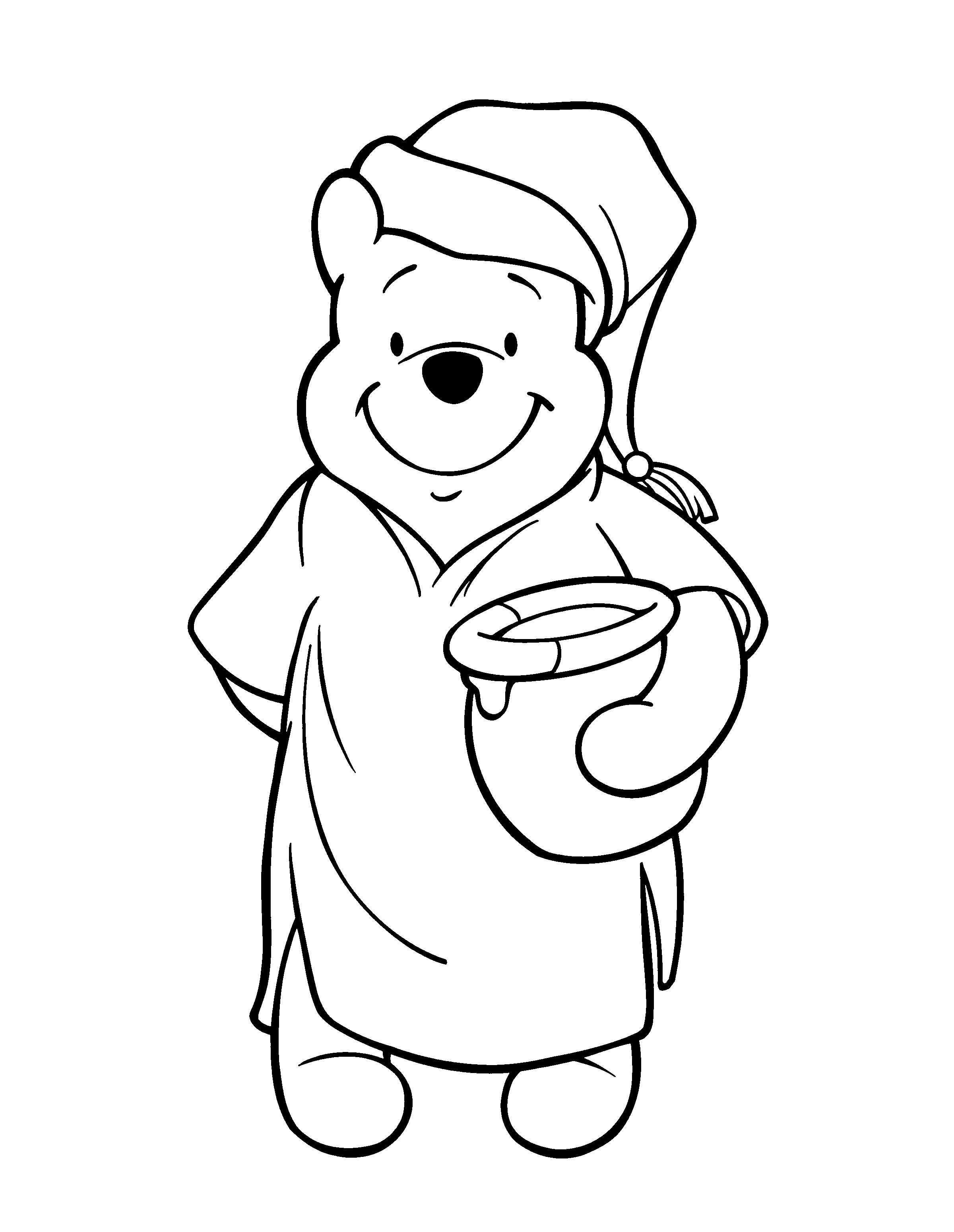 How To Draw Winnie The Pooh Face