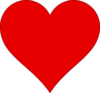 Heart Outline clip art - vector clip art online, royalty free ...