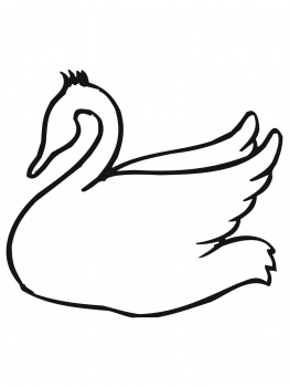 Swan Outline coloring page | Super Coloring - ClipArt Best - ClipArt Best
