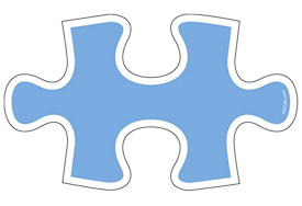 Autism awareness ribbon