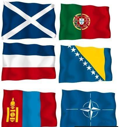 World Flags Digital Illustrations | Kent Simba Digital Design