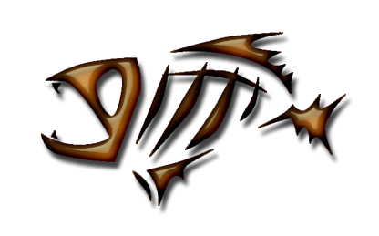 Fish Skeleton Art - ClipArt Best