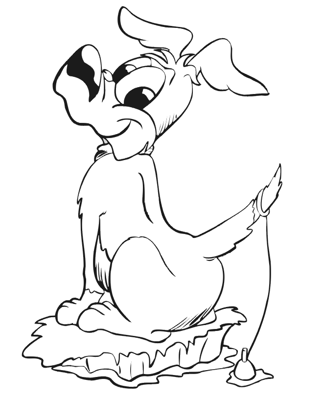 Free Printable Dog Coloring Pages For Kids