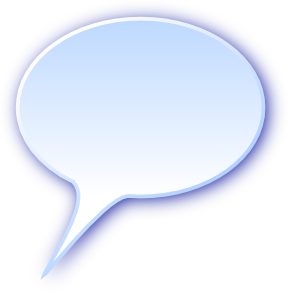 Demikl D Rounded Speech Bubble clip art - vector clip art online ...