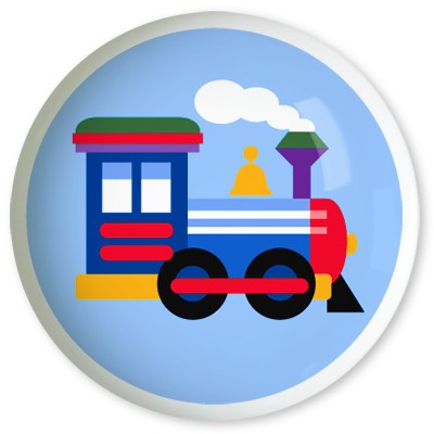 Choo-Choo Train Drawer Knob