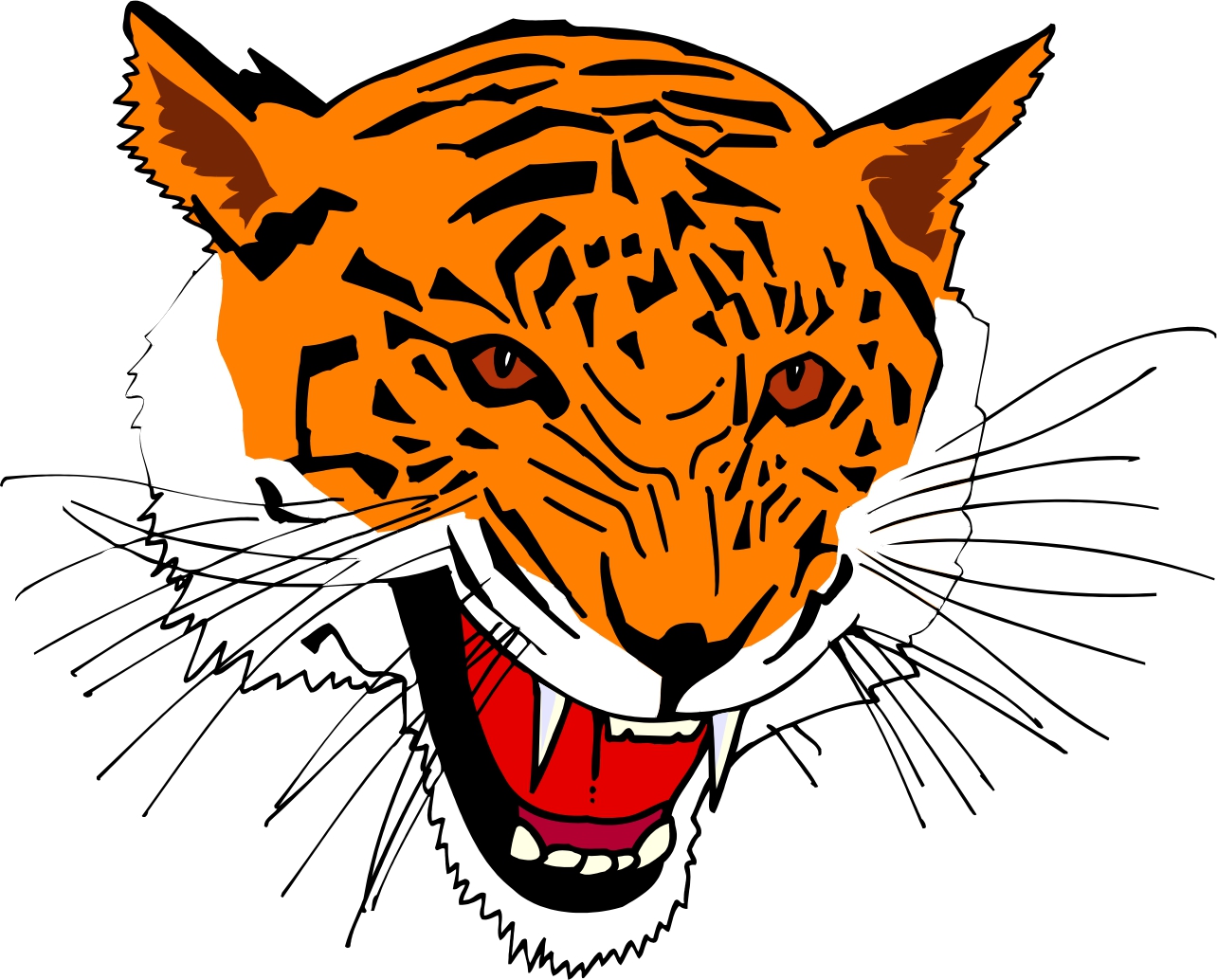 Cartoon Tiger