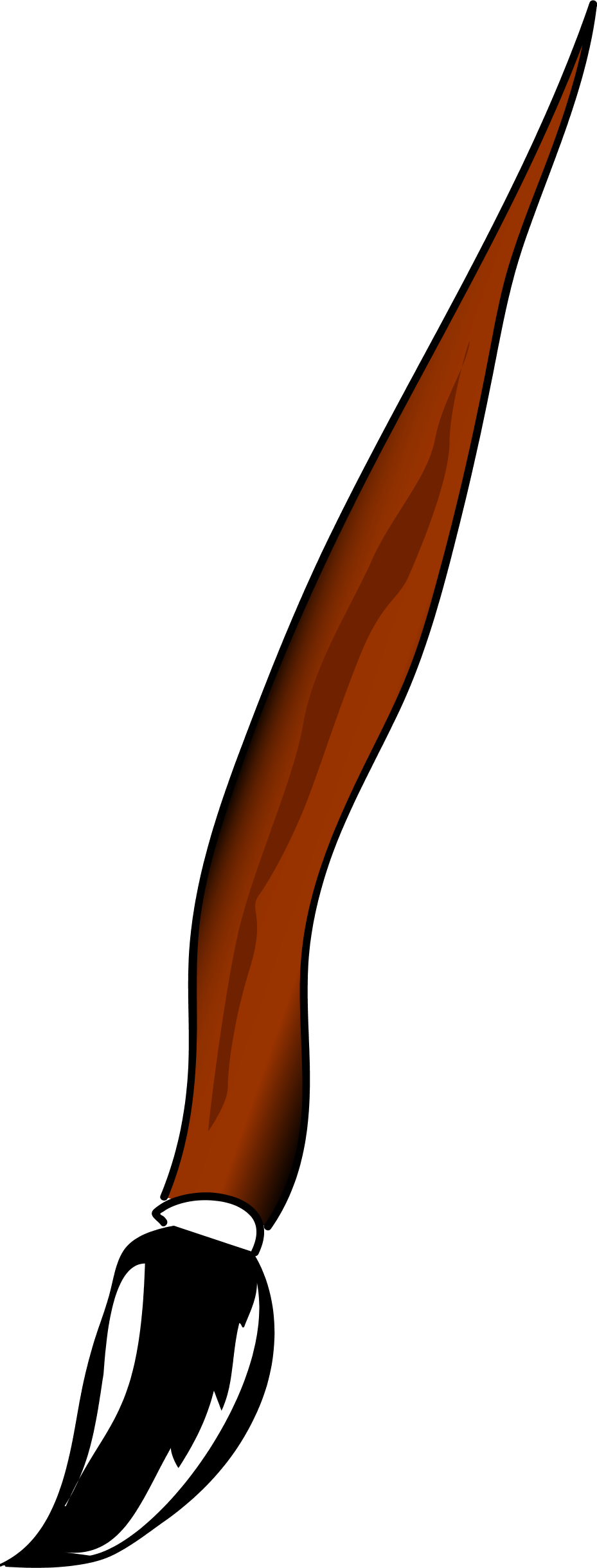 chinese paintbrush SVG