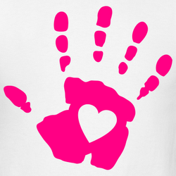 Best Photos of Pink Handprint Clip Art - Pink Hand Print Clip Art ...