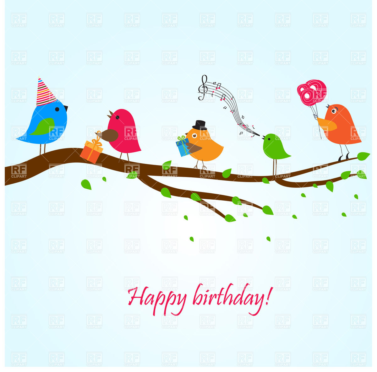 Birthday Wishes Clip Art